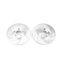 Load image into Gallery viewer, Power Stop 17-19 Lincoln MKZ Front Evolution Drilled &amp; Slotted Rotors - Pair