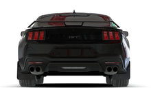 Load image into Gallery viewer, Rally Armor 24-26 Ford Mustang Black UR Mud Flap w/ Metallic Black Logo