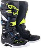Tech 7 Boots Blk/Enamel Blu/Fluo Yel Sz 16