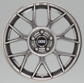 BBS XR 19x8.5 5x112 ET38 Platinum Gloss Wheel -82mm PFS/Clip Required