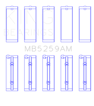 Load image into Gallery viewer, King Acura B18A1/B1/C1/C5 K20A/K24A Main Bearing Set - Size STD