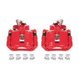 Power Stop 13-17 Ford Explorer Rear Red Calipers w/Brackets - Pair