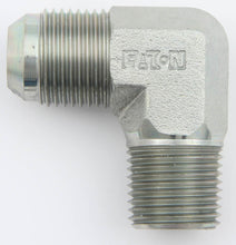 Load image into Gallery viewer, 90 Male Elbow #12 To 1/2 Npt Steel Fitting