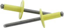 Load image into Gallery viewer, Lg Hd Rivet 250Pk Yellow