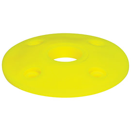 Scuff Plate Plastic Fluorescent Yellow 4pk
