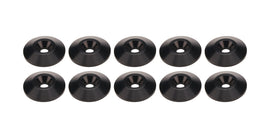 Countersunk Washer Black #10 10pk