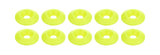 Countersunk Washer Fluorescent Yellow 10pk