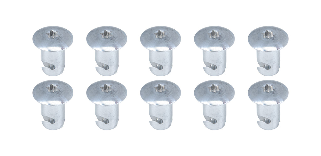 Oval Hd T-30 Torx Fast. 7/16 .550in 10pk Alum