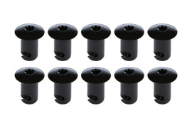 Oval Hd T-30 Torx Fast. 7/16 .550in 10pk Alum Bl