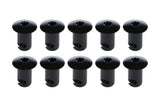Oval Hd T-30 Torx Fast. 7/16 .550in 10pk Alum Bl