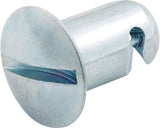 Oval Hd Fasteners 7/16 .500in 10pk Alum