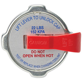 Radiator Cap 20-24 PSI w/Lever