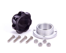 Load image into Gallery viewer, Filler Cap Black with Bolt-In Alum Bung Small