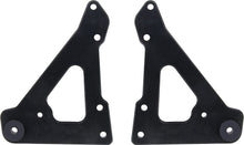 Load image into Gallery viewer, Front Motor Plate 2pc w/ Bushings Black