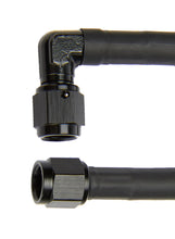 Load image into Gallery viewer, Coated Braided Line 24in #4 Hose -4 90 Deg/-4 Str