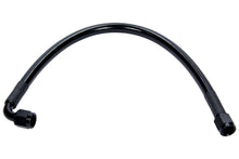 Load image into Gallery viewer, Coated Braided Line 24in #6 Hose -6 Str/-6 90 Deg