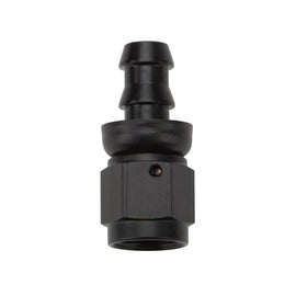 Pushlock Hose End Black Straight -4