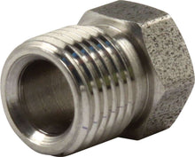 Load image into Gallery viewer, Inverted Flare Nut 10pk 7/16-24 for 1/4 Line S/S