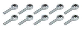 Rod End LH 3/8 Male Steel 10pk