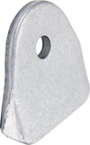 1/8in Body Brace Tabs 1/4in Hole 25pk