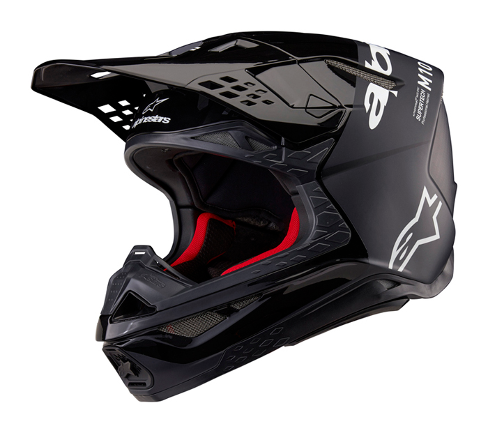 S-M10 Visor Flood Black/Dark Grey M&G