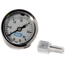 Load image into Gallery viewer, Fuel Pressure Gauge - 0-60psi - Liquid Filled