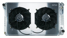 Load image into Gallery viewer, 67-76 GM P/U Radiator w/Dual 14in Fan kit