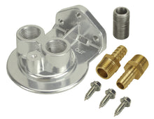 Load image into Gallery viewer, Single Mount Oil Filter Mount Ports Up