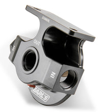 Load image into Gallery viewer, Billet Remote Oil Filter Mount - Lightweight