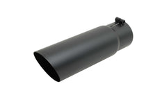 Load image into Gallery viewer, Black Ceramic Single Wal l Angle Exhaust Tip