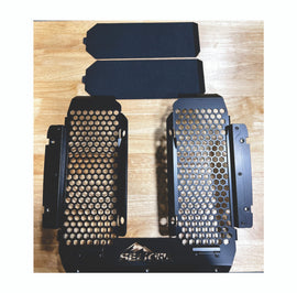Selkirk 2023+  KTM/ Husky Aluminum Radiator Guards  with built in Radiator Blockers