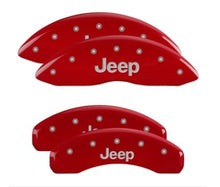 Load image into Gallery viewer, 11-   Grand Cherokee Caliper Covers Red