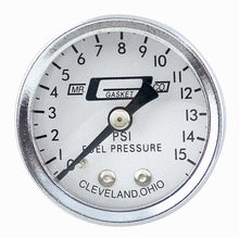 Load image into Gallery viewer, Fuel Pressure Gauge 0-15