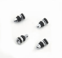Load image into Gallery viewer, Chrome Tire Valves (4pk) Short Screw-On Mount