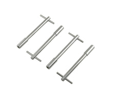 Load image into Gallery viewer, Chrome T-Bar Wing Bolts