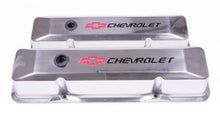 Load image into Gallery viewer, SBC Polished Die Cast V/C's - Tall w/Baffle