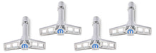 Load image into Gallery viewer, Mopar V/C Wing Nuts Chrome Blue Emblem