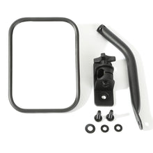 Load image into Gallery viewer, Quick Release Mirror Tex tured Black Rectangular