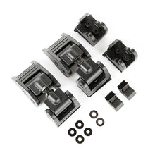 Load image into Gallery viewer, Hood Catches Textured Bl ack 07-18 Jeep Wrangler