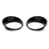 Headlight Bezels  Black 07-18 Jeep Wrangler JK