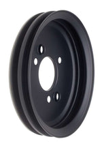 Load image into Gallery viewer, BBC SWP Crankshaft Pulley 2 Groove Black