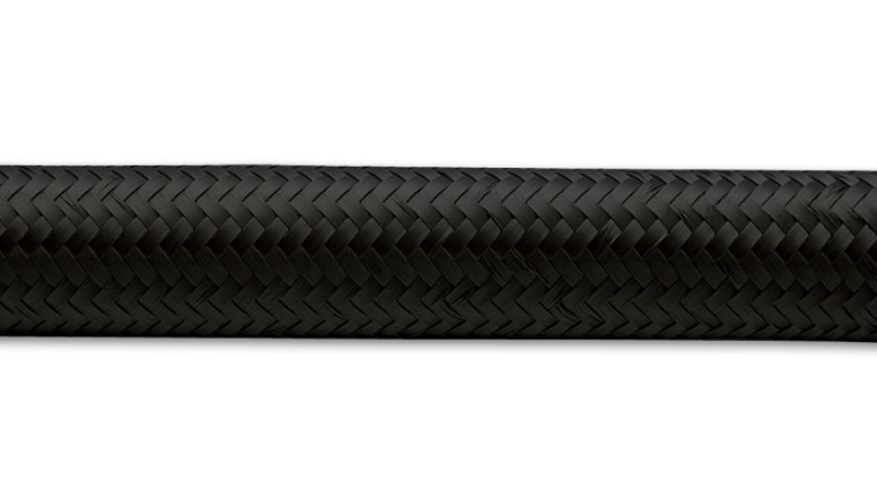 Vibrant -20 AN Black Nylon Braided Flex Hose (20 foot roll)