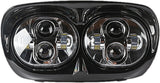 Road Glide Led Headlight `04-13 Black