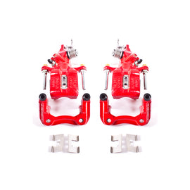 Power Stop 04-08 Acura TSX Rear Red Calipers w/Brackets - Pair