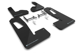 Rally Armor 22-25 Rivian R1S Black UR Mud Flap w/Light Blue Logo