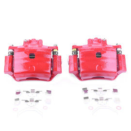 Power Stop 06-12 Ford Fusion Front Red Calipers w/Brackets - Pair