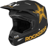 Kinetic Rockstar Helmet Matte Black/Gold Xs