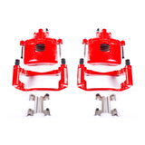 Power Stop 2004 Pontiac Grand Prix Front Red Calipers w/Brackets - Pair