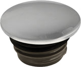 Gas Cap Screw-In Smooth Vented Chrome `96-Up