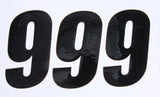 Number 9 Black 6